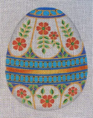 Moroccan Egg Needlepoint Canvas