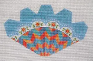 Floral Chevron Strawberry