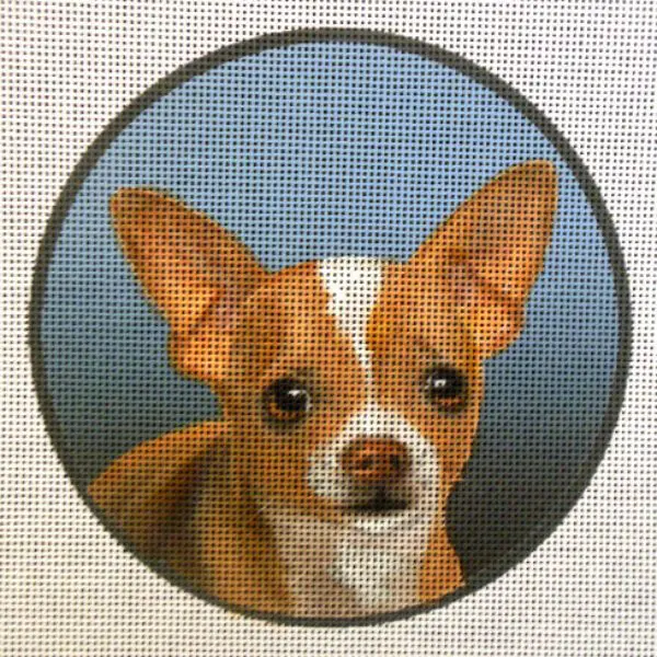 Chihuahua Needlepoint Canvas