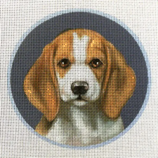 Beagle Needlepoint Canvas