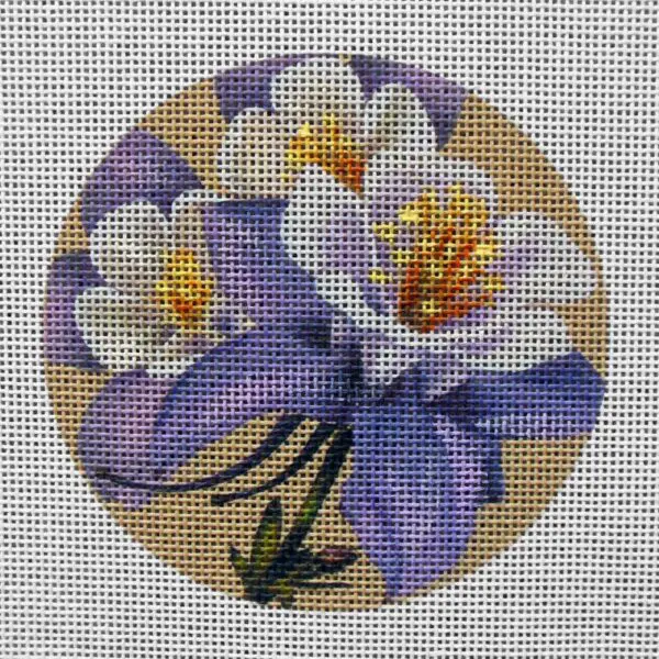 Columbine  Needlepoint Canvas