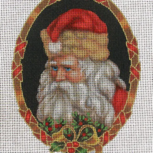 Old Time Santa Needlepoint Canvas