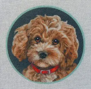 Goldendoodle 5 Needlepoint Canvas