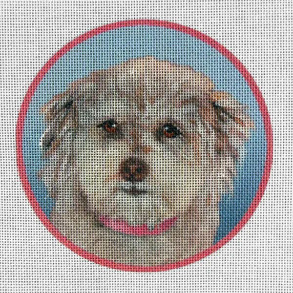 Schnoodle Needlepoint Canvas