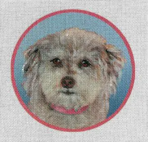 Schnoodle Needlepoint Canvas