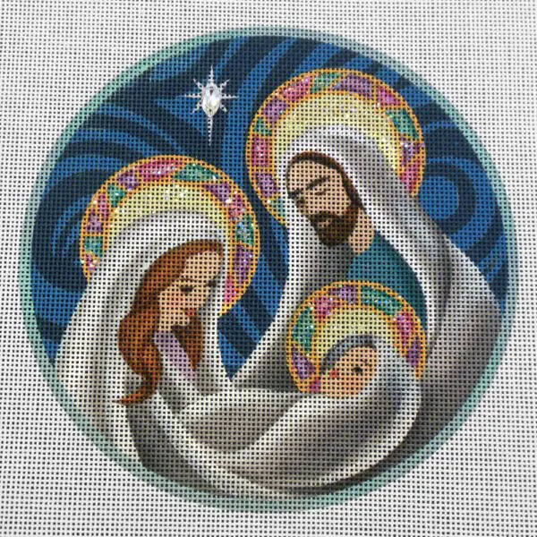Christmas Day Nativity Needlepoint Canvas