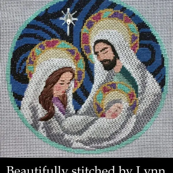 Christmas Day Nativity Needlepoint Canvas
