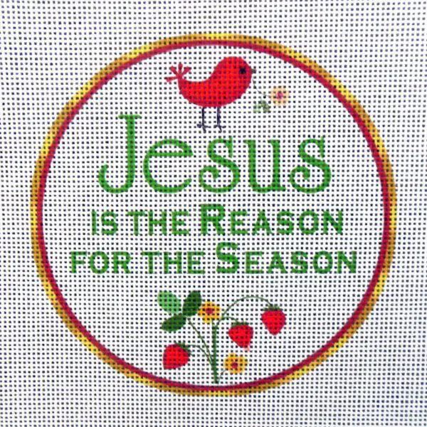 Jesus is the Reason Needlepoint Canvas
