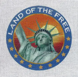 Land of the Free  Needlepoint Canvas