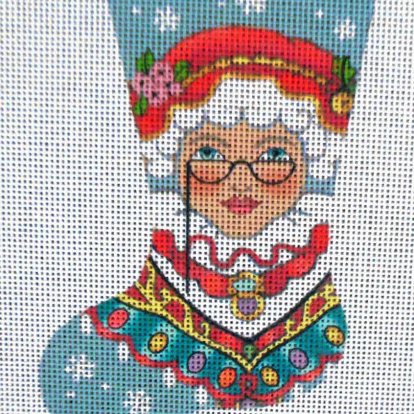 Mrs. Santa Clause Stocking Ornament
