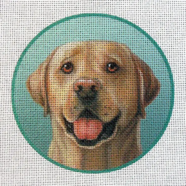 Yellow Labrador RetrieverNeedlepoint Canvas