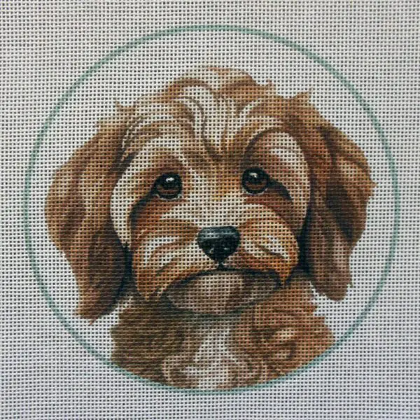 Cockapoo 1 Needlepoint Canvas