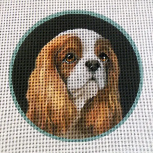 Blenheim Cavalier Needlepoint Canvas