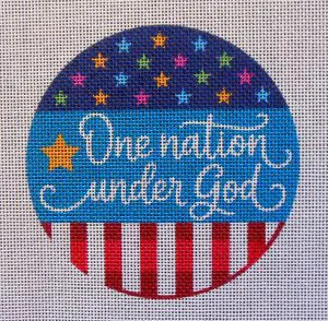 One Nation Needlepoint Canvas
