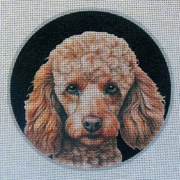 Poodle Needlepoint Canvas