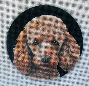 Poodle Needlepoint Canvas