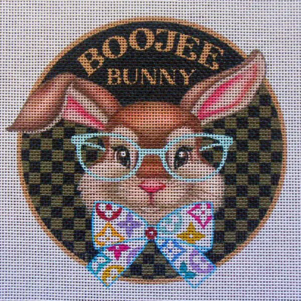 Boojie Bunny Needlepoint Canvas