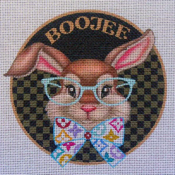 Boojie Bunny Needlepoint Canvas