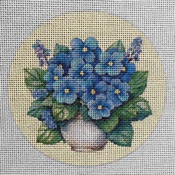 Forget-Me-Not Needlepoint Canvas