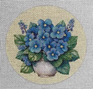 Forget-Me-Not Needlepoint Canvas
