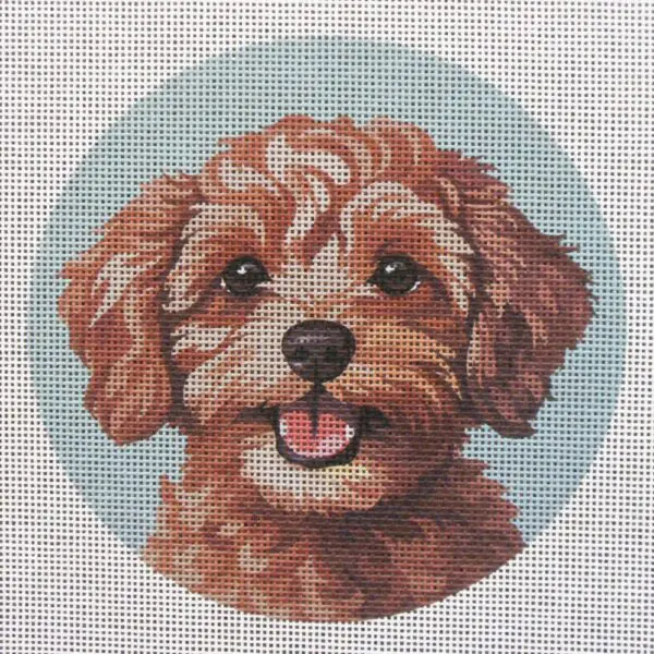 Cavapoo 1 Needlepoint Canvas