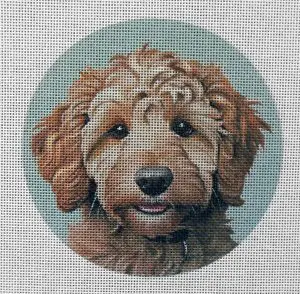 Goldendoodle 3 Needlepoint Canvas