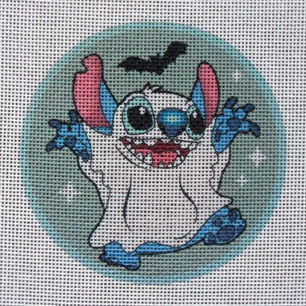 Scary Stitch Needlepoint Canvas
