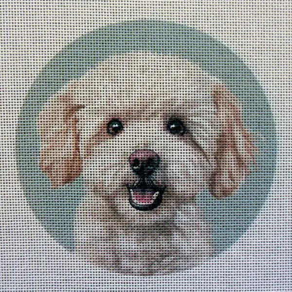 Maltipoo Needlepoint Canvas