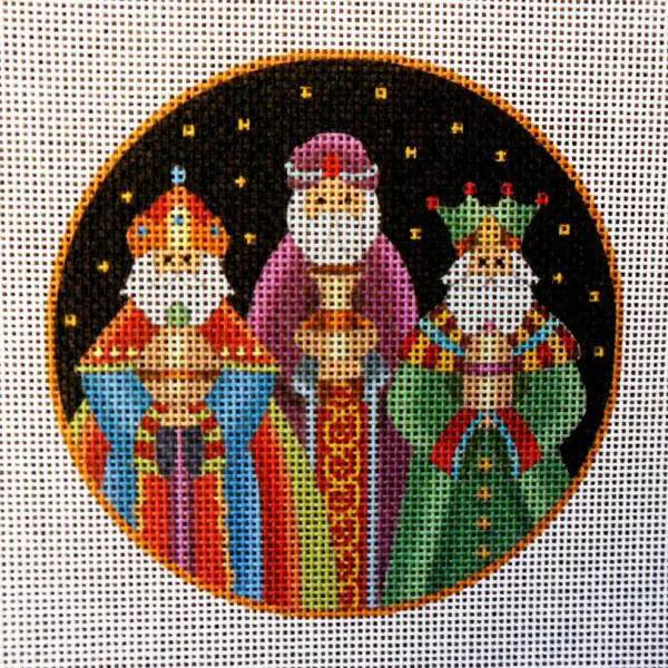 3 Kings Needlepoint Canvas