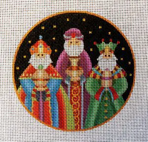 3 Kings Needlepoint Canvas