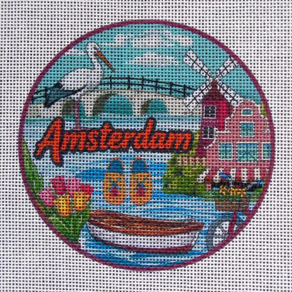 Amsterdam Needlepoint Canvas