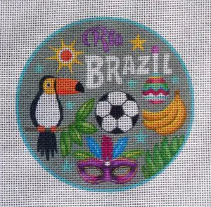 Brazil Needlepoint Canvas