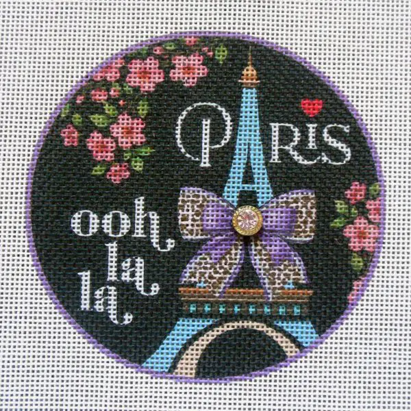 Paris Ooh La La Needlepoint Canvas
