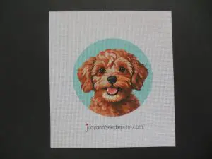 Cavapoo Needlepoint Canvas