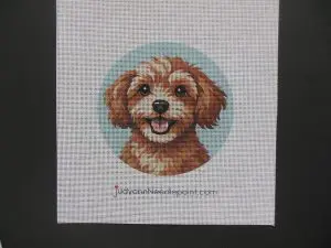 Cavapoo Needlepoint Canvas