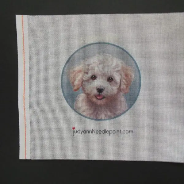 Bichon Needlepoint Canvas