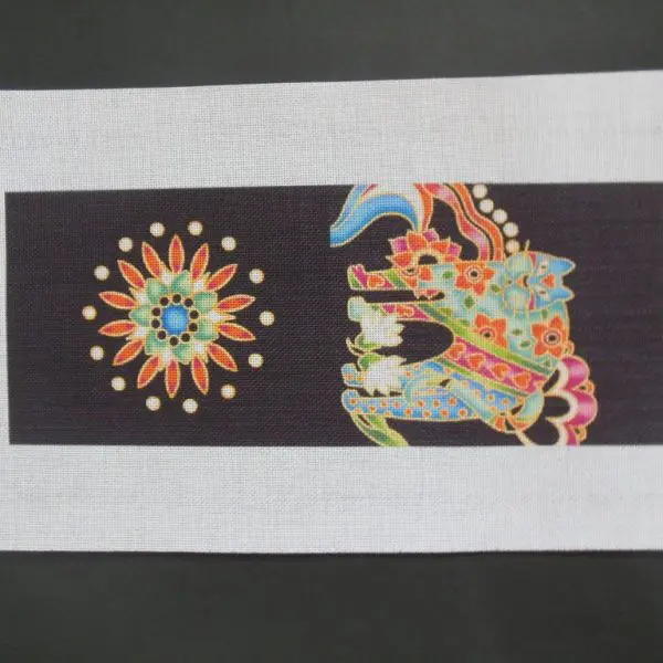 Abstract Cat purse  Needlepoint Canvas
