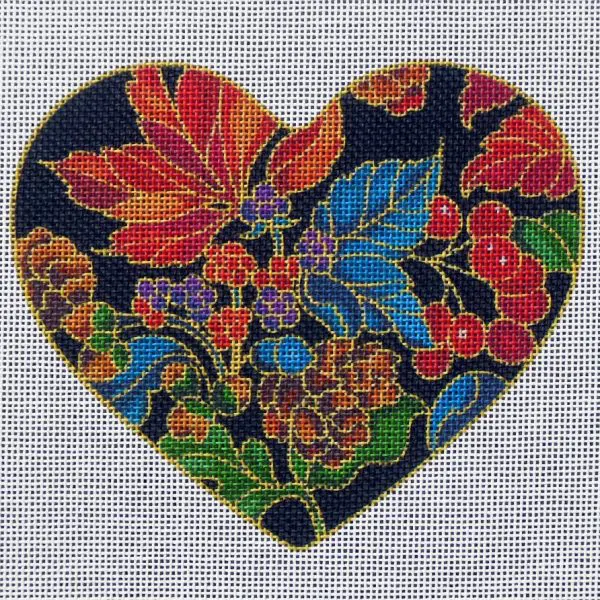 Autumn Bloom Heart