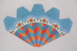Floral Chevron Strawberry
