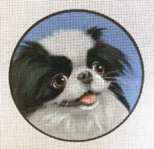 Japanese Chin Needlepoint Canvas