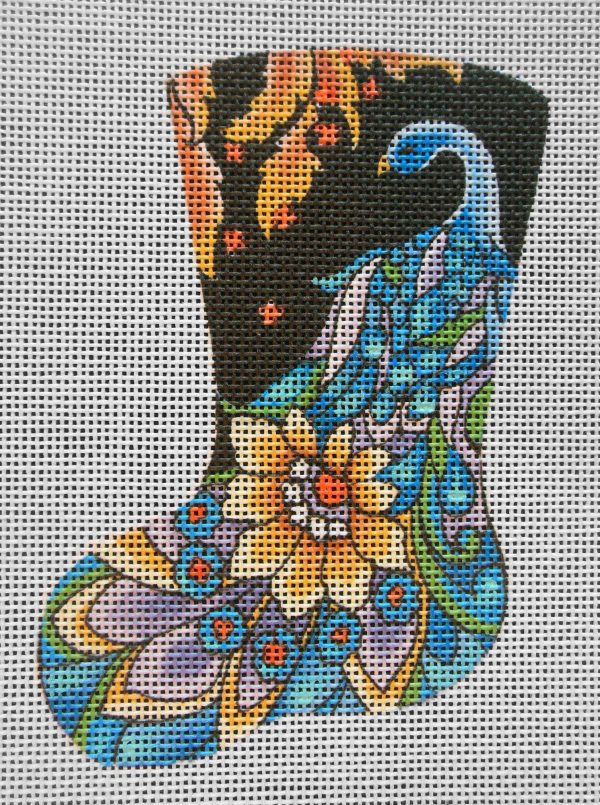 Peacock Stocking Ornament