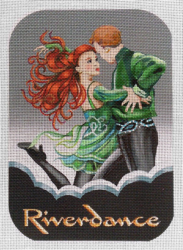 Riverdance Needlepoint Canvas