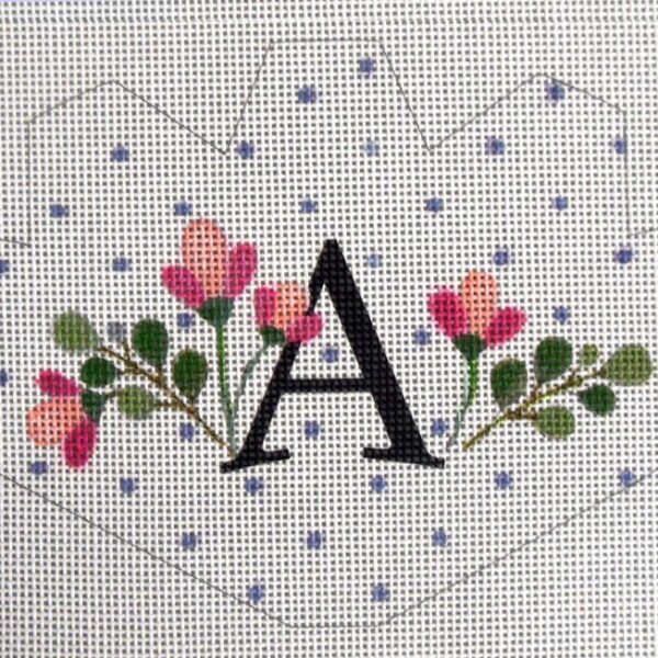 Initial Monogram Strawberry
