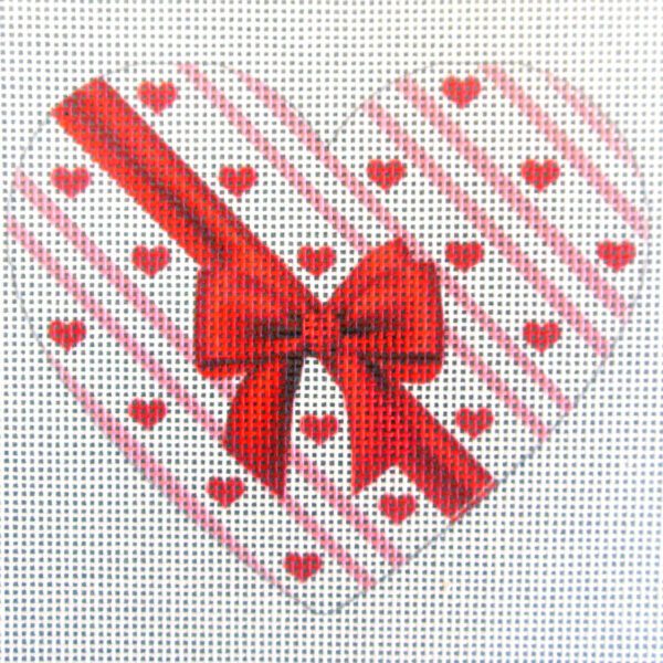 Valentine Candy Box Needlepoint Canvas
