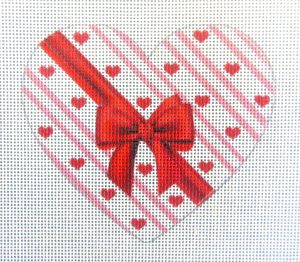 Valentine Candy Box Needlepoint Canvas