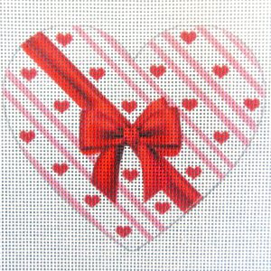 Valentine Candy Box Needlepoint Canvas