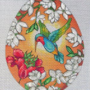 Hummingbird Egg Needlepoint Canvas