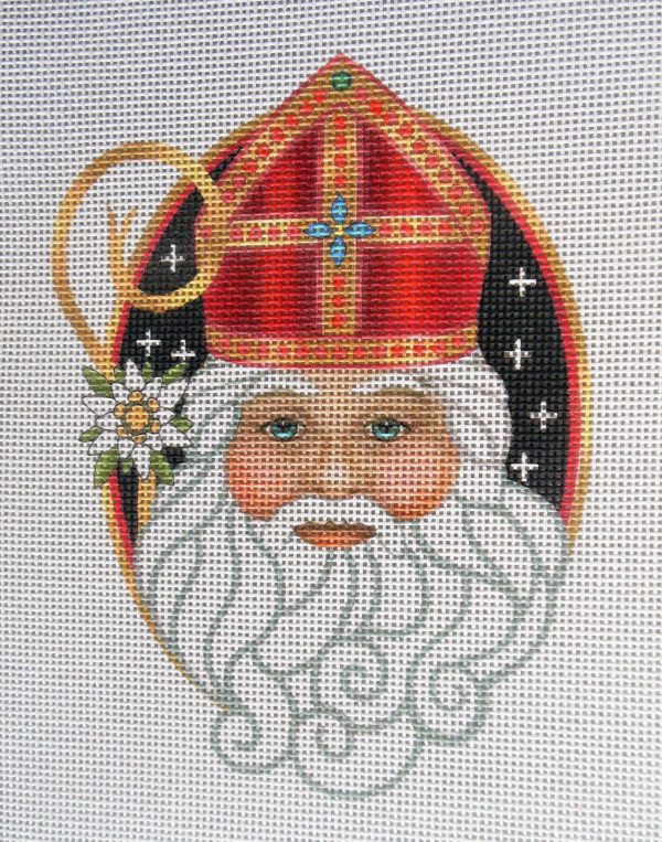 Dutch Santa Needlepoint Canvas