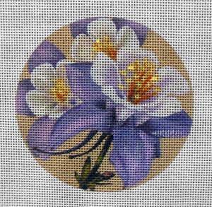 Columbine  Needlepoint Canvas