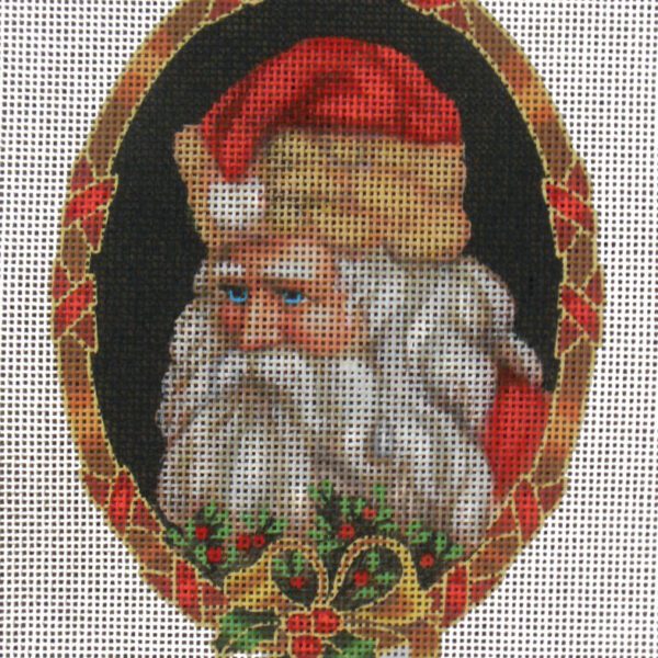 Old Time Santa Needlepoint Canvas